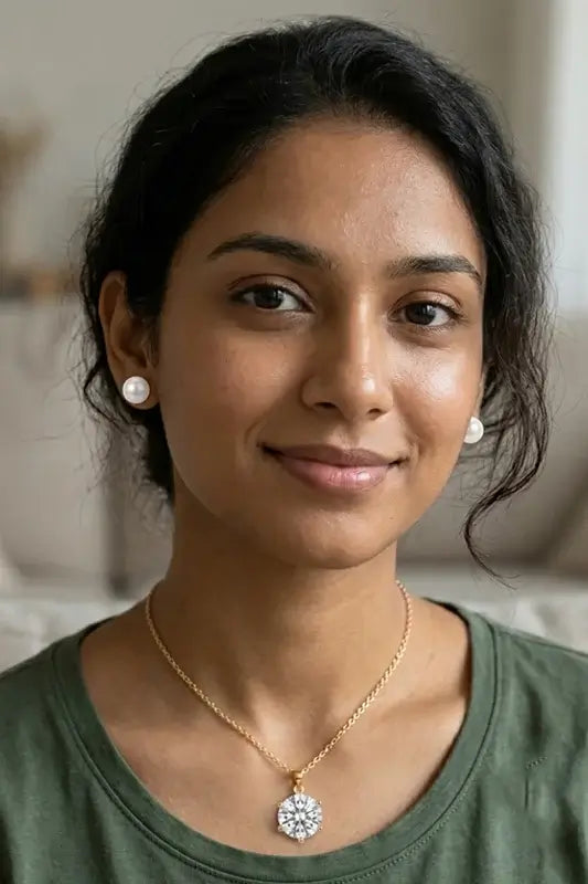 Trendy Bohemian Oxidized Dangler Earrings + Necklace