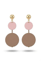 Stunning Golden Floral Stud Earrings
